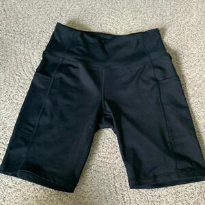 2 pairs Baleaf compression shorts/ spandex for workout/biking size small